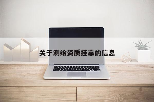 關于測繪資質掛靠的信息