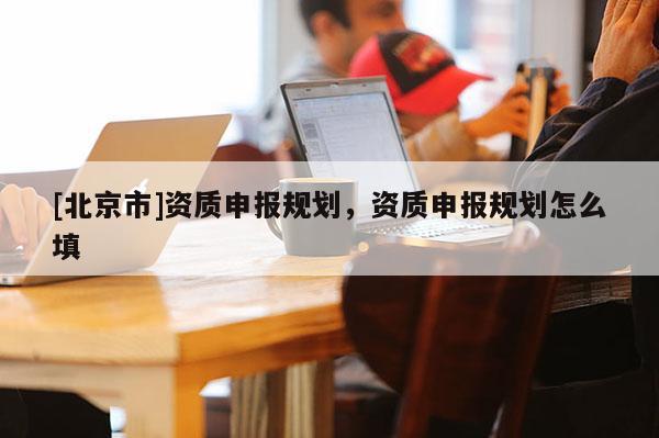 [北京市]資質申報規劃，資質申報規劃怎么填