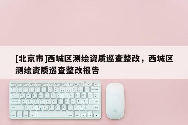 [北京市]西城區(qū)測繪資質(zhì)巡查整改，西城區(qū)測繪資質(zhì)巡查整改報告