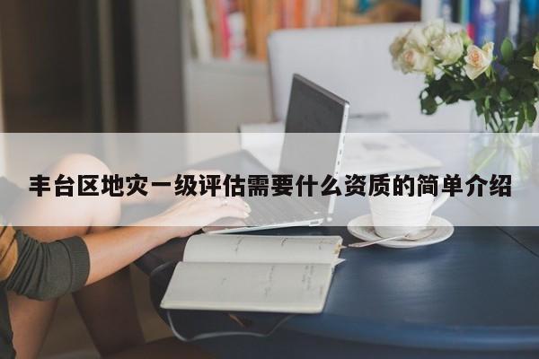 豐臺區地災一級評估需要什么資質的簡單介紹
